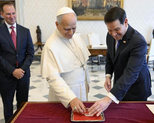 Marco Rubio Meets Pope Leo Amid Trump Vatican Tensions Over Peace Ta - grandgoldman.com
