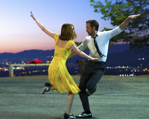 Ryan Gosling's 'La La Hand' Fixed on La La Land Poster