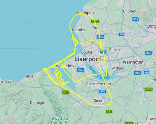 Pilot Skywrites 'I'm Bored' Over England-Wales Border in Test Fli