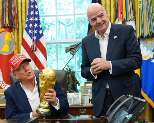 Infantino Avoids IOC Sanctions Over Balogun Red Card Scandal
