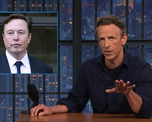 Seth Meyers Slams Elon Musk's 'Historically Accurate' AI Odyssey