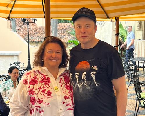 Gina Rinehart's SpaceX IPO Profit Wiped Out as Stock Dips