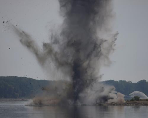 Romania Blasts Rock to Divert Danube Water to Nuclear Reactor