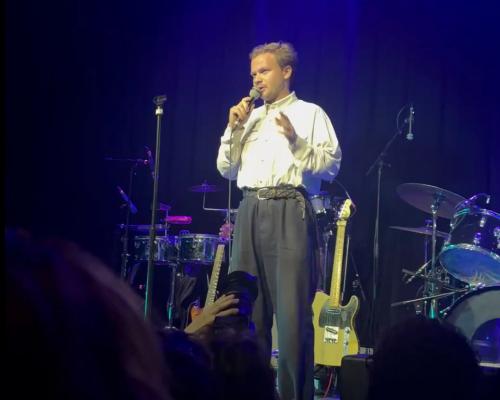 Geordie Greep Denies Sexual Assault Allegations on Stage