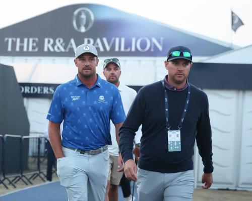 DeChambeau Plays On at Open Despite Two-Stroke Penalty Fury