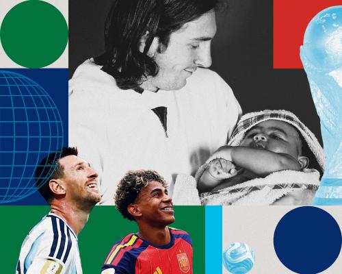 Messi and Lamine Yamal Photo: Destiny in World Cup Final