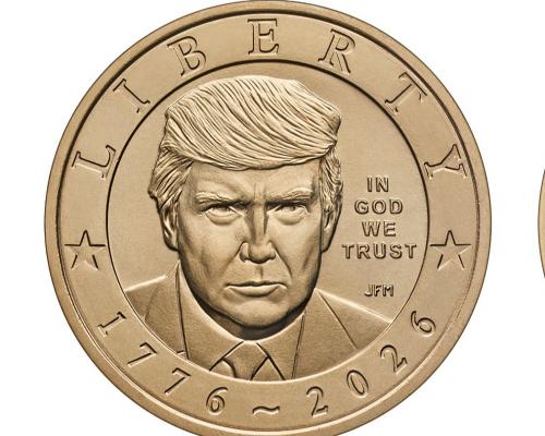 Trump $1 Coin Enters Production at US Mint for 250th Anniversary