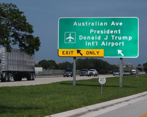 Trump Palm Beach Airport Rebrand Hits Turbulence Over Funding