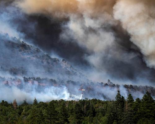 Pilot Dies in Colorado Wildfire Aircraft Crash into Reservoir