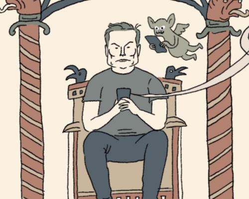 Bayeux Tapestry Reimagined: A Cartoonist's Modern Take on Warped