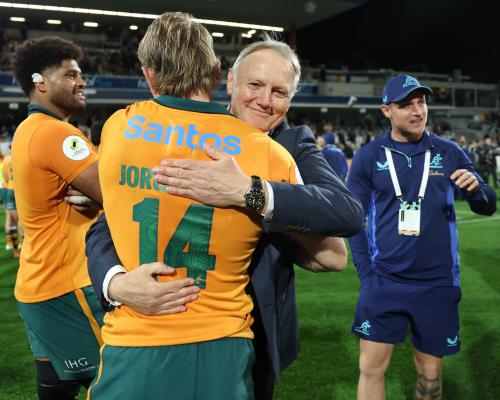 Schmidt Leaves Wallabies with Gifts of Canham and Lonergan