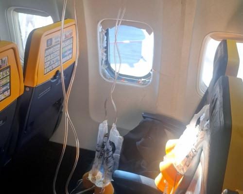 Ryanair Passenger Almost Sucked Out Window: Wife's Heroic Story