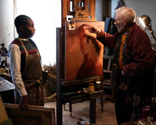 The Christophers Review Ian McKellen Michaela Coel Double Act of the - grandgoldman.com