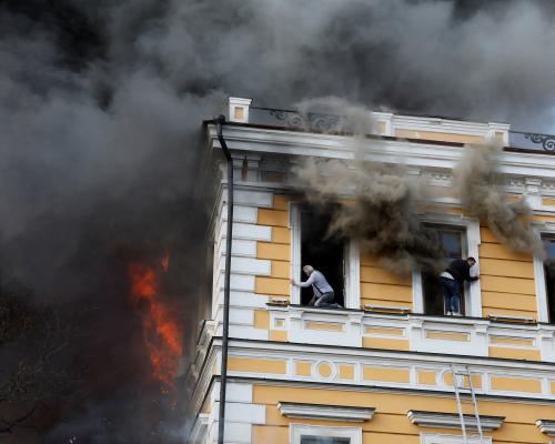 Kyiv Science Academy Hit by Russian Drone Strike: Terrorism or War