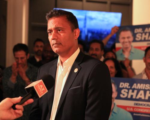 Amish Shah Upsets Establishment in Arizona Democratic Primary