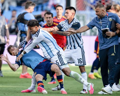 World Cup Final Brawl: Argentina vs Spain Ugly Scenes Explained