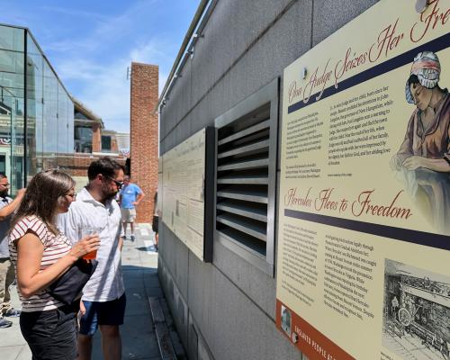 Trump Admin Replaces Slavery Exhibit at George Washington's Home