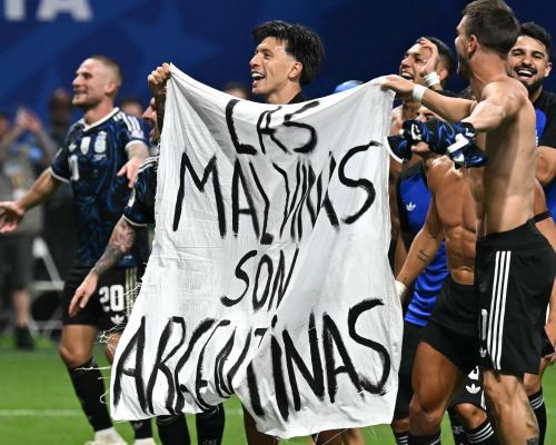 Argentina Falklands Banner at World Cup Sparks Controversy