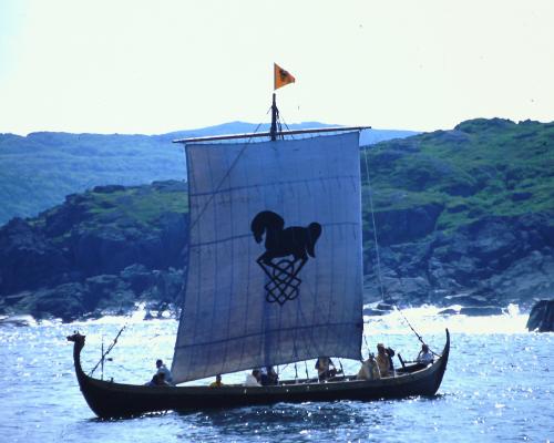 Viking ship from The Odyssey: Universal hasn't paid damage...