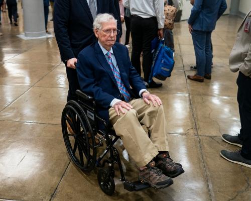 Mitch McConnell Still Not Cleared for Senate Duties After Fall