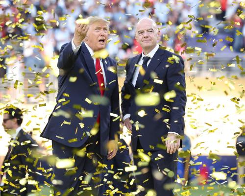 Geopolitics World Cup Final: Trump's Bizarre Behavior Steals Show