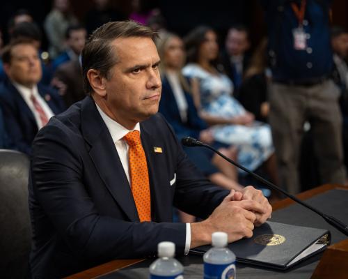 Todd Blanche Downplays Trump Alliance in Confirmation Hearing