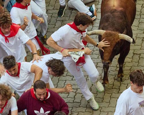 86-Year-Old British Man Injured in Pamplona Bull Run