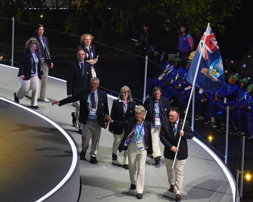 Falkland Islands Bowler Slams Argentina World Cup Banner Politics