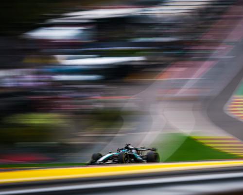 George Russell Chases Kimi Antonelli at Spa Belgian Grand Prix