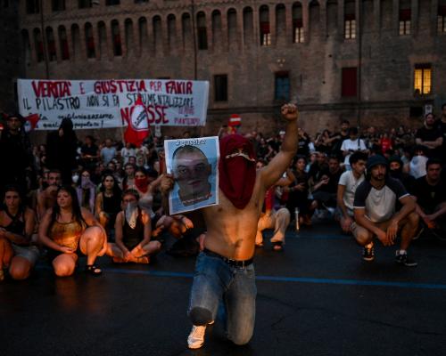 Italy Protests Erupt After Moroccan Man Dies Under Police