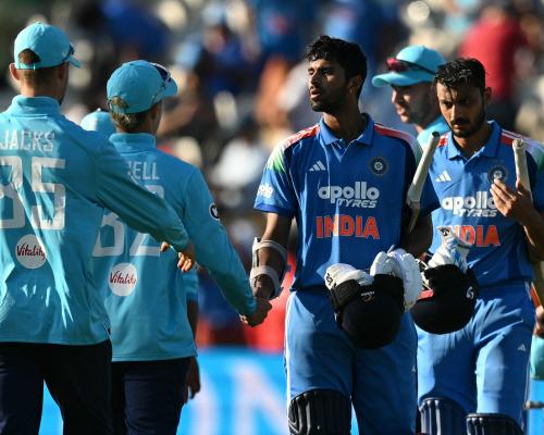 India Beat England by Six Wickets in First ODI Clash