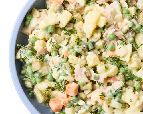 Russian Salad Recipe: How to Make Classic Olivier Salad at Home