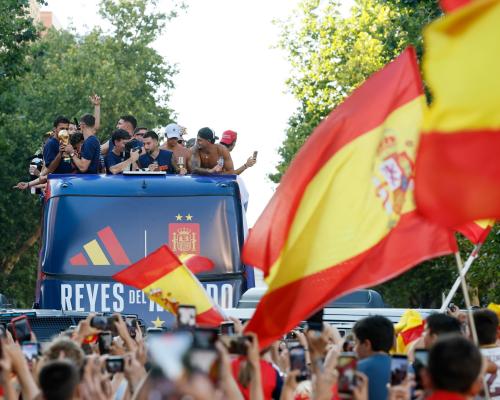 Spain World Cup Celebrations Draw Nearly Two Million Fans to...
