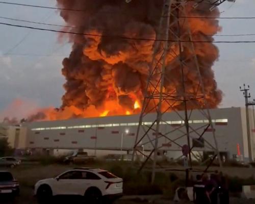 Ukraine War: Wildberries Warehouses Burn in New Strikes