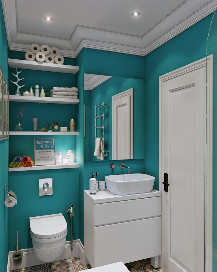Colors in the Bathroom: How to Do and Which Colors to Prioritize? - grandgoldman.com