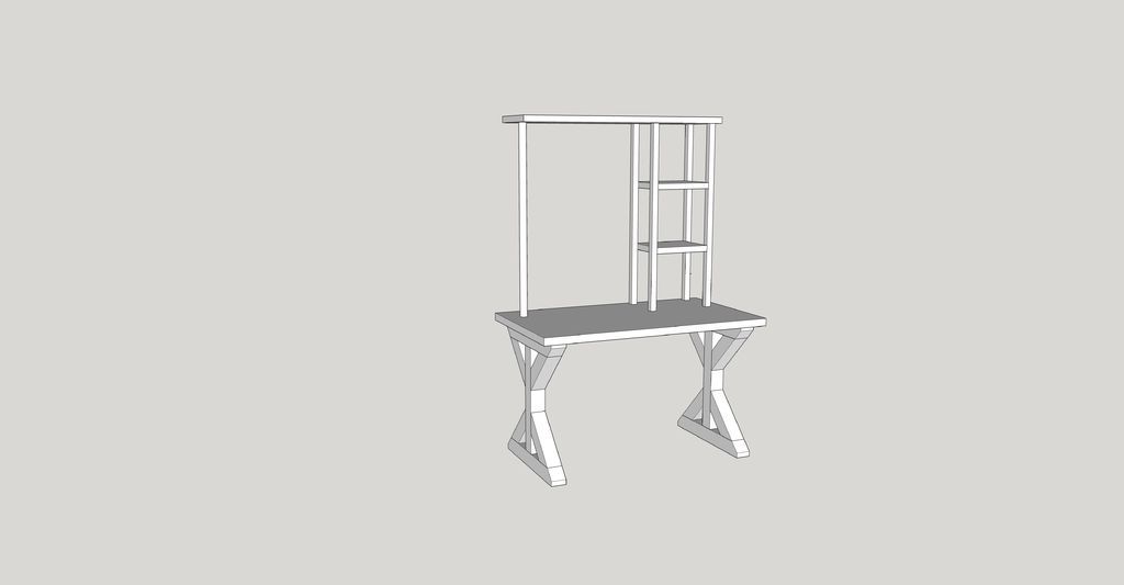 How to Build a Super Rustic and Modern Desk at the Same Time! - grandgoldman.com