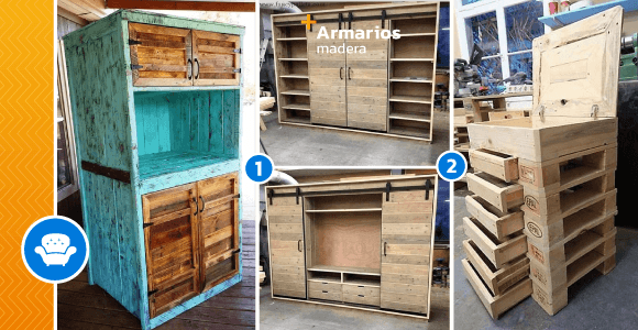 Rustic wooden cabinets to organize your room - grandgoldman.com