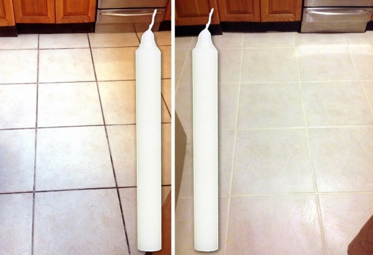 Clean your floor using candles! - grandgoldman.com