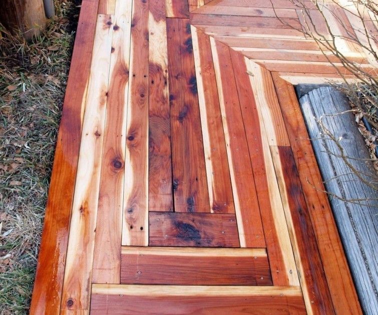 How to make a wooden path for your garden - grandgoldman.com