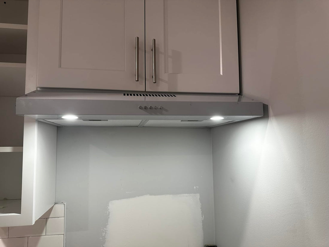 Alemania Under Cabinet Ductless Range Hood Review - grandgoldman.com