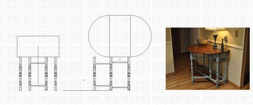 How to Make a Folding Dining Table: Dropleaf! - grandgoldman.com