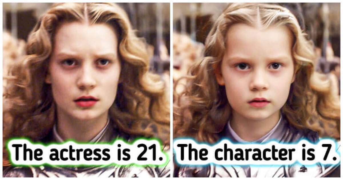How 11 Movie Characters Would Look If They Were Played By Actors Of Same Age As Characters