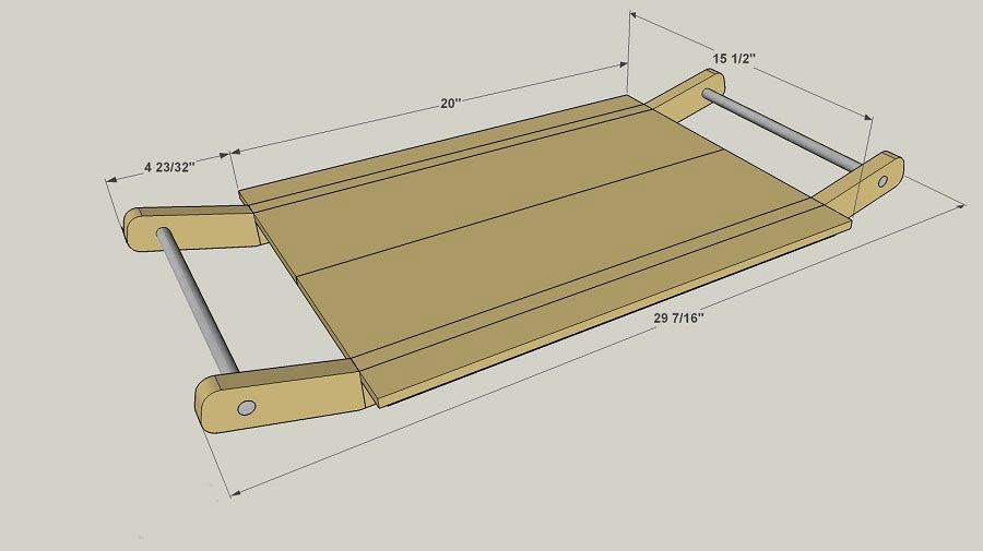 Learn How to Build a Cool Wooden Serving Tray! - grandgoldman.com