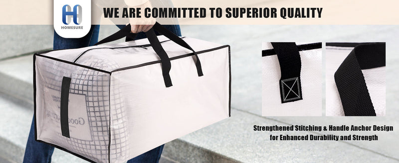 HOMESURE Strong Storage Bags Review - grandgoldman.com