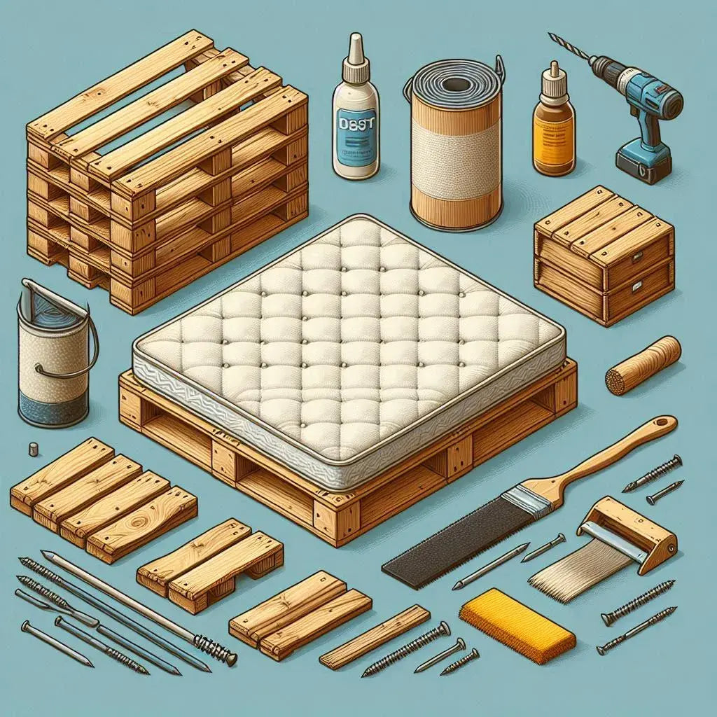 How to Make Your Own Bed with Pallets - grandgoldman.com