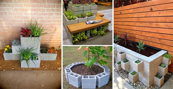 15 creative projects to improve your home using concrete blocks! - grandgoldman.com