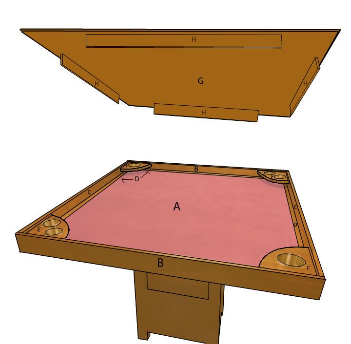 Dining Table and Game Table in One Project! - grandgoldman.com