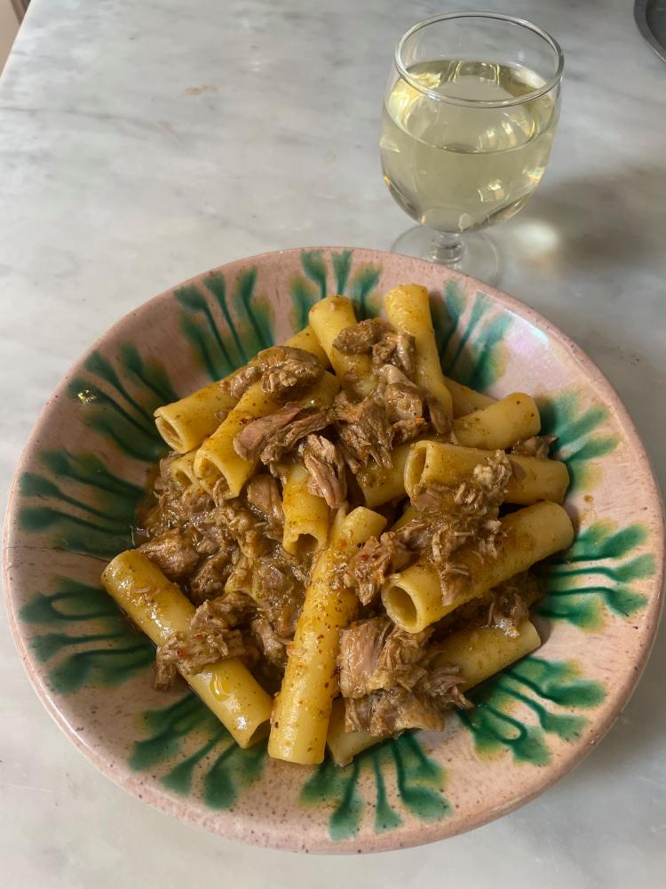 Rachel Roddy's Pasta with Senegalese Ragu: A Fusion Recipe