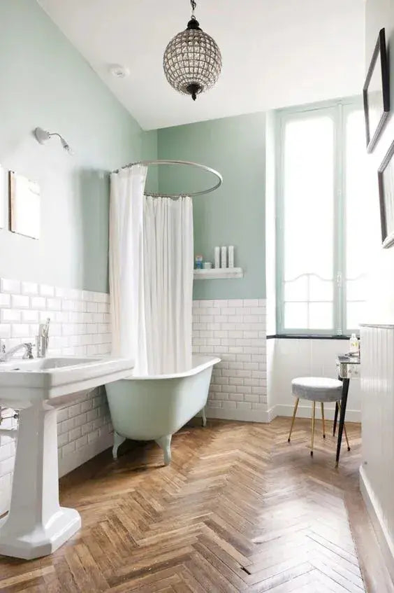Decorating the bathroom using wood: ideas and tips for a unique and elegant space - grandgoldman.com