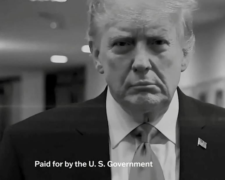 Republican Senator Slams White House for Taxpayer-Funded Trump Ads
